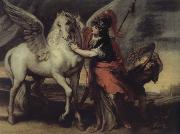 Theodor van Thulden Athene and Pegasus oil on canvas